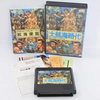 DAI KOKAI JIDAI Daikokai Koukai KOEI Famicom Nintendo 0711 fc - Image 1 of 4