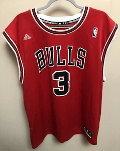 Chicago Bulls Doug McDermott #3 Adidas NBA Men’s Jersey Size XL Red & Black - Picture 1 of 20