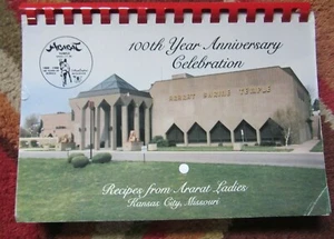 KANSAS CITY ARARAT TEMPLE 100th ANNIVERSARY COOKBOOKS SHRINERS RECIPES 1988 NICE - Imagen 1 de 7