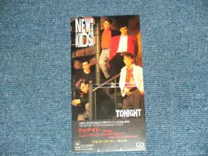 NEW KIDS ON THE BLOCK Japan 1990 CSDS 8153 NM Tall 3" CD Single TONIGHT - Picture 1 of 5