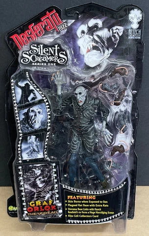 NOSFERATU GRAF ORLOK SILENT SCREAMERS SERIES 1 FIGURE AZTECH TOYZ (2000) Cover