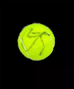 Palla da tennis firmata Tennis Superstar Benjamin Shelton COA 1 - Foto 1 di 1