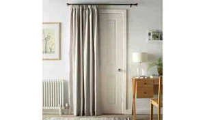 Thermal Door Curtain - Grey - 117cm x 213cm (1013) - Picture 1 of 4