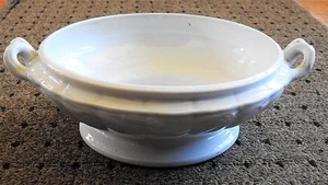ANTIQUE ROYAL STONE CHINA Compote by BAKER & CO. ENGLAND - Picture 1 of 3