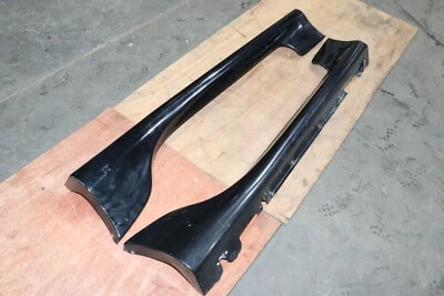 2001-2005 Mazda Miata MX-5 NB Rocker Panels Side Skirts LH & RH / Black A3F - Image 1 of 4