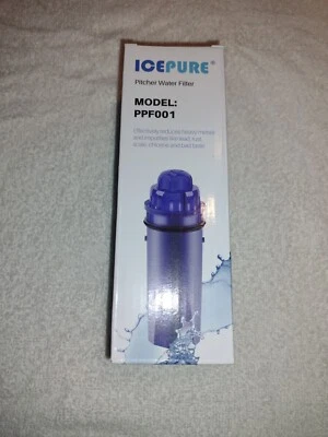 ICE PURE REPLACEMENT WATER PITCHER & DISPENSER FILTER  FOR BRITA - MODEL  PPF001 - Image 1 of 4