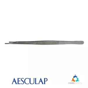 Aesculap FB407R DeBakey Atraumatic Forceps Straight 9 1/2" - Picture 1 of 4