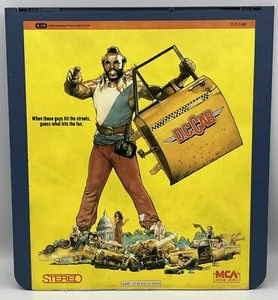 D.C. CAB CED Videodisc 1983 Comedy MR. T Gary Busey Bill Maher Untested - Picture 1 of 3