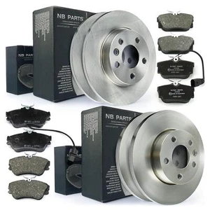 Discos de freno Pastillas de freno delanteras traseras para VW Transporter T4 70X PR-NR 1LP 2E2 - Imagen 1 de 2