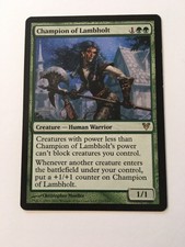Magic The Gathering Champion Of Lambholt Avacyn Restored LP MTG