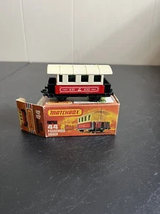 Original 1978 Matchbox Lesney 75 Train Car - #44 Passenger Coach W/ Box!! - Picture 1 of 10