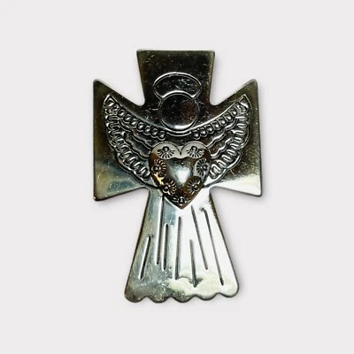 Prendedor de ángel de plata de ley 925 Carolyn Pollack Relios Foto 1 de 4