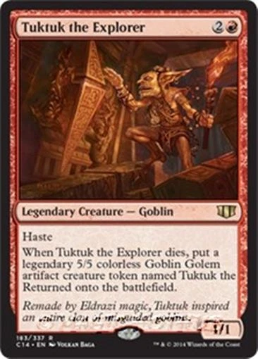MTG - TUKTUK THE EXPLORER - Commander 2014 (R) - Image 1 of 1