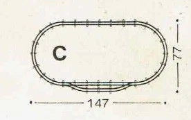 Lego® train rails 12V chemin de fer voie ferrée 7855 7850 7852 SET de rails aigu - Photo 1/1