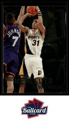 1996-97 Metal #129 Reggie Miller - Image 1 of 2