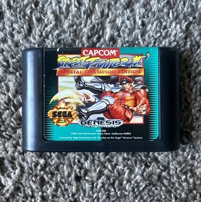 Street Fighter II: Special Champion Edition (Sega Genesis, 1993) Game Only Works - Image 1 of 4