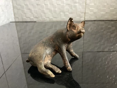 Pierre Chenet - Cochon   - Sculpture en bronze - Photo 1/3