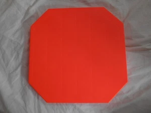 Pannello Tubelox Arancione 15" Ricambio Piattaforma Sedile Compatibile Omagles - Foto 1 di 7