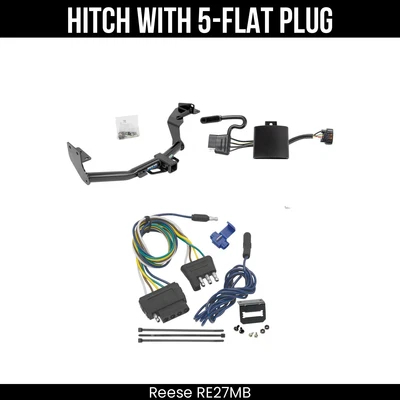 Trailer Hitch + 5 Way Wiring For 19-20 Hyundai Santa Fe 2019 Exc XL Models 44750 - Image 1 of 4