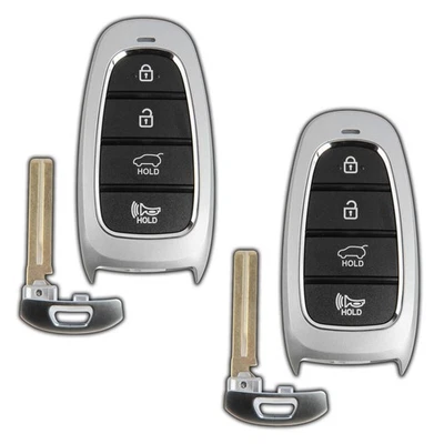 2x Remote Key Fob 4-Button for 2019-2025 Hyundai Nexo (TQ8-FOB-4F20, M5300) - Image 1 of 4