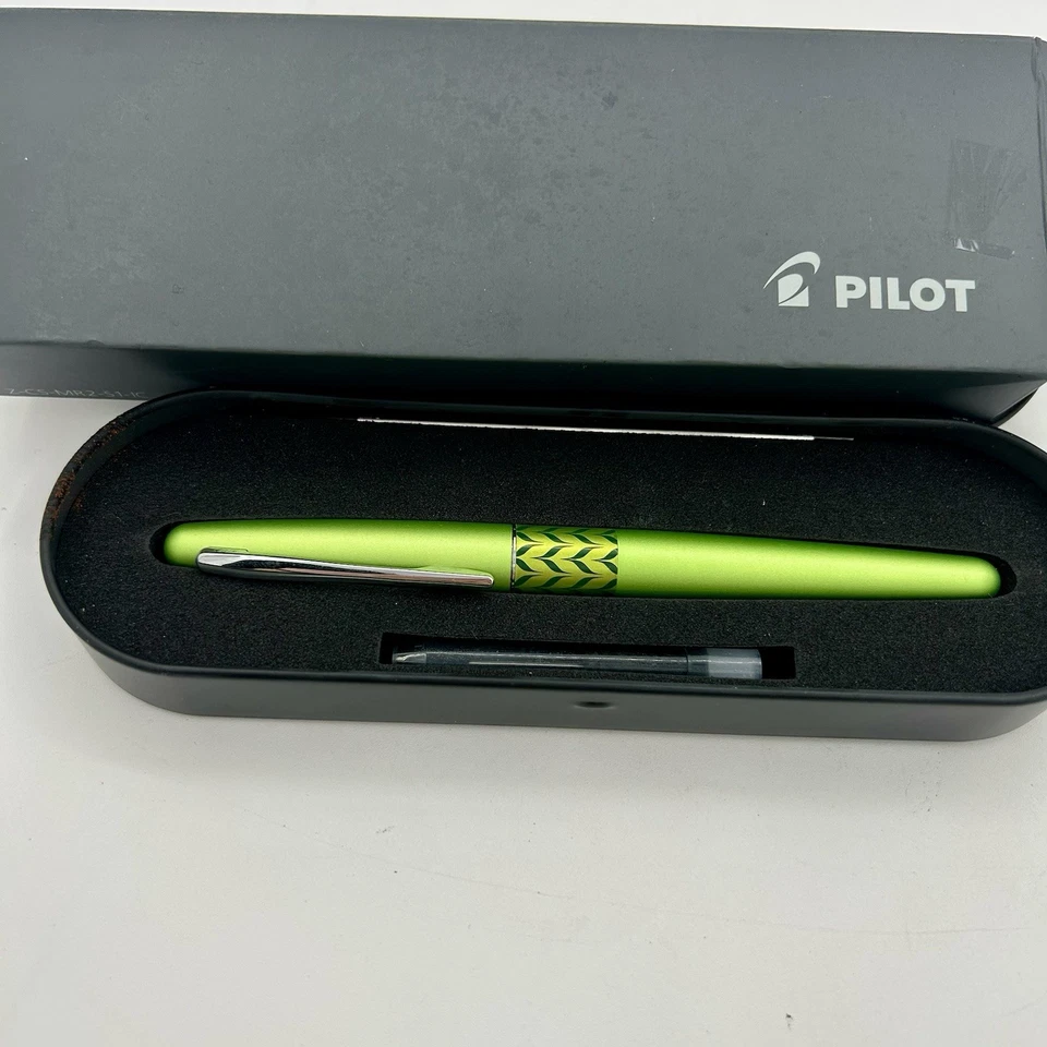 Pluma Estilográfica Pilot Colección Metropolitana Acento Verde  Foto 1 de 4