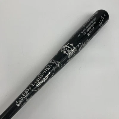 1981 Los Angeles Dodgers World Series Champs Team Signed Baseball Bat MLB Auth - Image 1 of 4