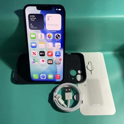 Apple Iphone 13 128GB midnight black unlocked Great Condition all original - Image 1 of 4