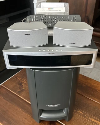 Bose - AV 3-2-1 II  Surround Sound System  Speakers Remote Subwoofer DVD Player - Image 1 of 4