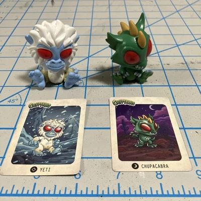 Yeti & Chupacabra Lote Criptacas Criptas Misteriosas Vinilo Mini Caja Ciega Serie 1 Foto 1 de 4