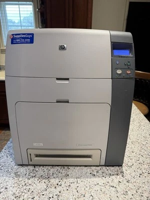 HP Color LaserJet CP4005N w/ toner . Works - Image 1 of 4