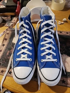 CONVERSE CHUCK TAYLOR MEN'S ALL-STAR HI SNEAKERS SNORKEL BLUE -164028F... SZ 13 - Picture 1 of 9