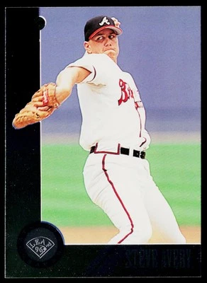 1996 Leaf #137 Steve Avery Atlanta Braves - Image 1 of 2