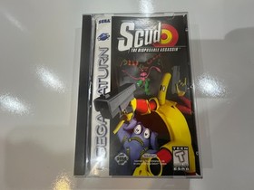 Scud: The Disposable Assassin (Sega Saturn) Complete w Manual + Reg + PIN N MINT