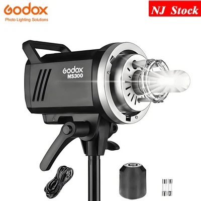 GODOX MS300 Studio Flash Strobe 300W Small and Portable GN58 5600K Monolight - Image 1 of 4