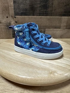 Billy Footwear Jungen blaue Haie Billy klassische Spitze hoch Kleinkind Größe 9M - Bild 1 von 9