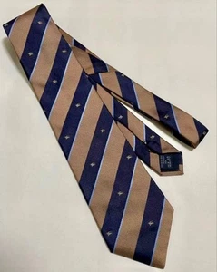 Corbata Burberry, a rayas, azul marino - Imagen 1 de 6