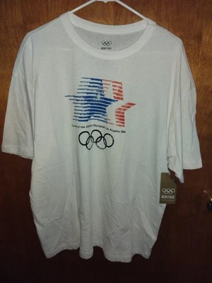 Olympics Heritage 1984 Los Angeles Summer Olympics T Shirt Large New With Tags - Image 1 of 4