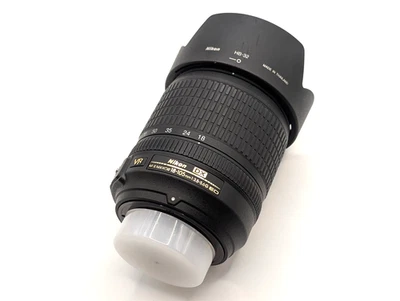 Nikon AF-S NIKKOR 18-105mm F3.5-5.6G ED VR DX Lens + HB-32 Lens Hood + Hoya UV - image 1 of 4