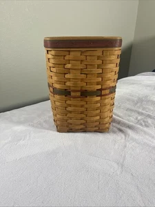 Longaberger 1995 Father’s Day Waste Basket (Basket Only) - Picture 1 of 10