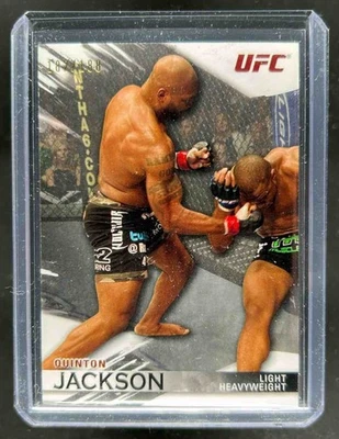 2010 Topps UFC Knockout Quinton Jackson Silver #182/188 - Image 1 of 2