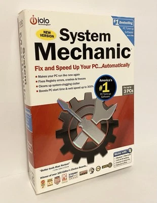 IOLO System Mechanic Shield PC computer Tune-up Software - Image 1 of 4