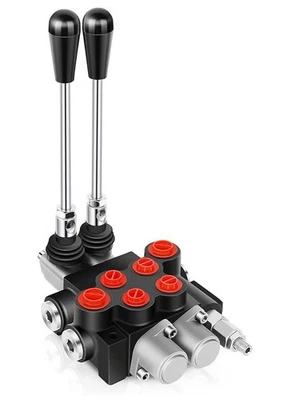 2 Spool 21 GPM Hydraulic Flow Control Valve 3600 PSI G Ports P40-20T 24-01 - Image 1 of 4