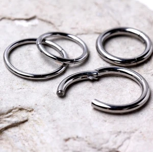 316L Surgical Steel Seamless Clicker Ring - Picture 1 of 2