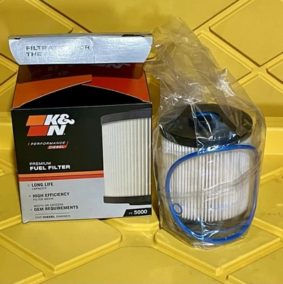 Brand New K&N PF-5000 Diesel Fuel filter FTY Box - Image 1 of 3
