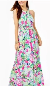 Lilly Pulitzer Tallulah Maxikleid geblümt Größe M - Bild 1 von 14