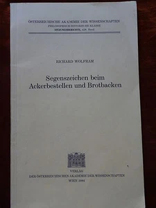 Segenszeichen beim Ackerbestellen und Brotbacken Österreichische Akademie - Foto 1 di 1
