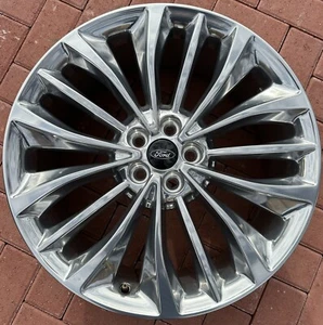 2020-2021 Ford Edge Titanium 20” Polished OEM Wheel Rim - Imagen 1 de 6