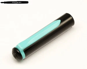 Tapa de repuesto Pelikan para pluma estilográfica escolar P10 en negro-como nueva de 1989 - Imagen 1 de 4