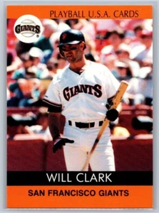 Playball 1991 EE. UU. - Will Clark #91-25 - Imagen 1 de 2