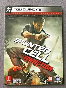 SPLINTER CELL Conviction by Prima (2010, Paperback) BRAND NEW, FAST SHIPPING - Picture 1 of 3
